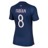 Maillot de Supporter Paris Saint-Germain 2023-24 Fabian 8 Domicile Pour Femme